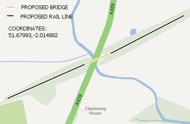A429 Bridge Map